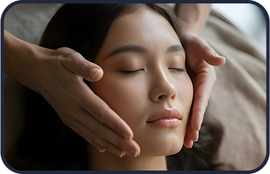 避免臉部按摩、美容課程或劇烈運動